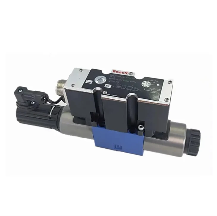 Rexroth 4WREE Series Hydraulic Solenoid Valve 4WREE6W08-24/G24K31/F1V 4WREE10EA75-23/G24K31/A1V Directional Control Valve